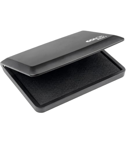 Tiger: Pre - Inked Stamp Ink Pad - Black | Buy Online from The Home Crafters