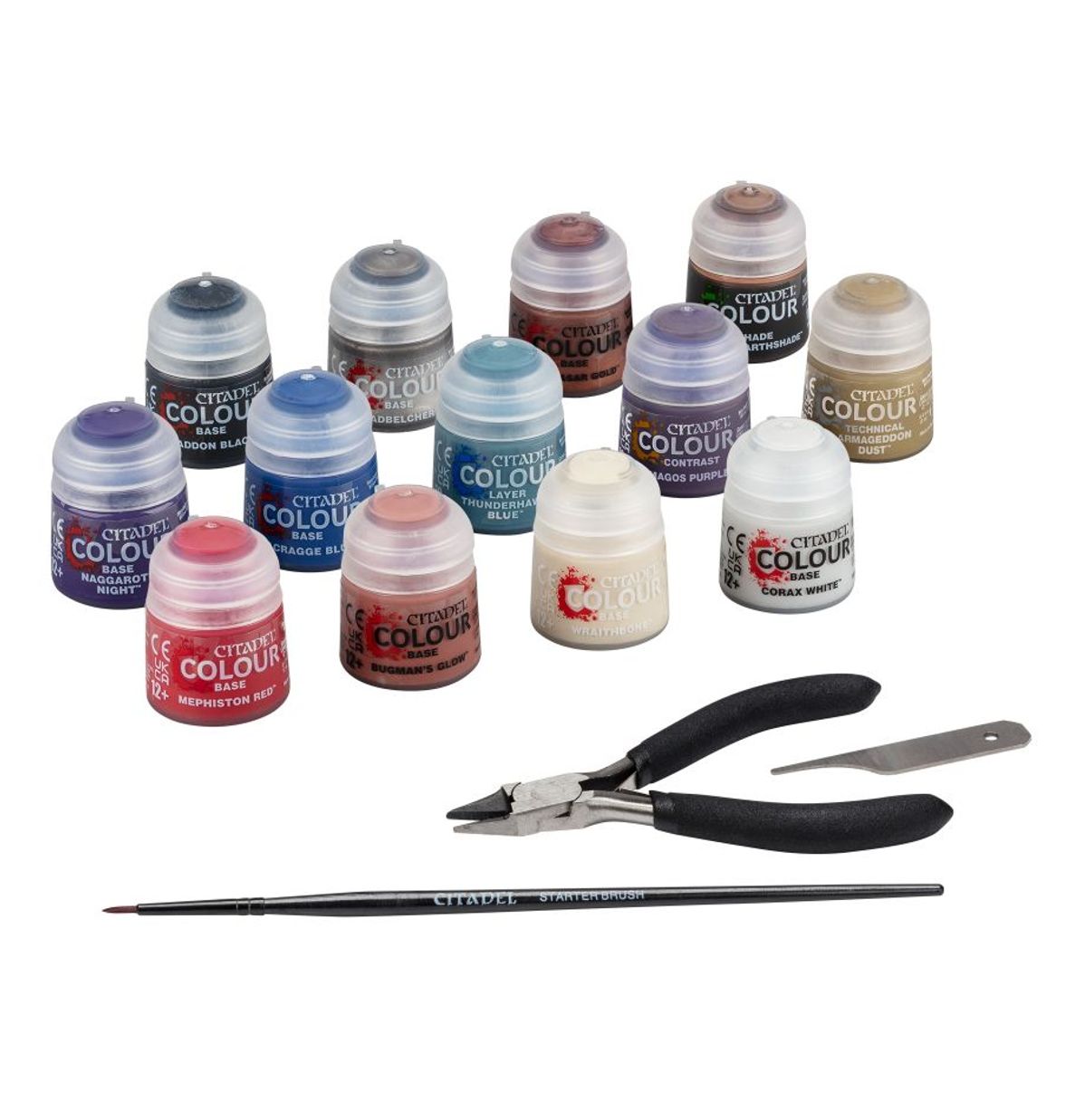 Start Here: Warhammer 40k: Paints + Tools Set