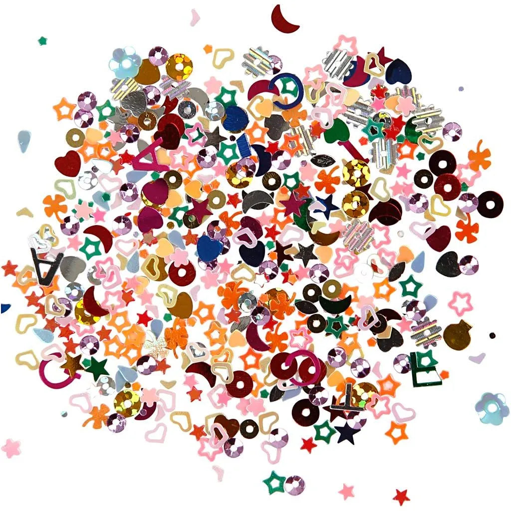 Deco Sequin Sprinkles -  170 g
