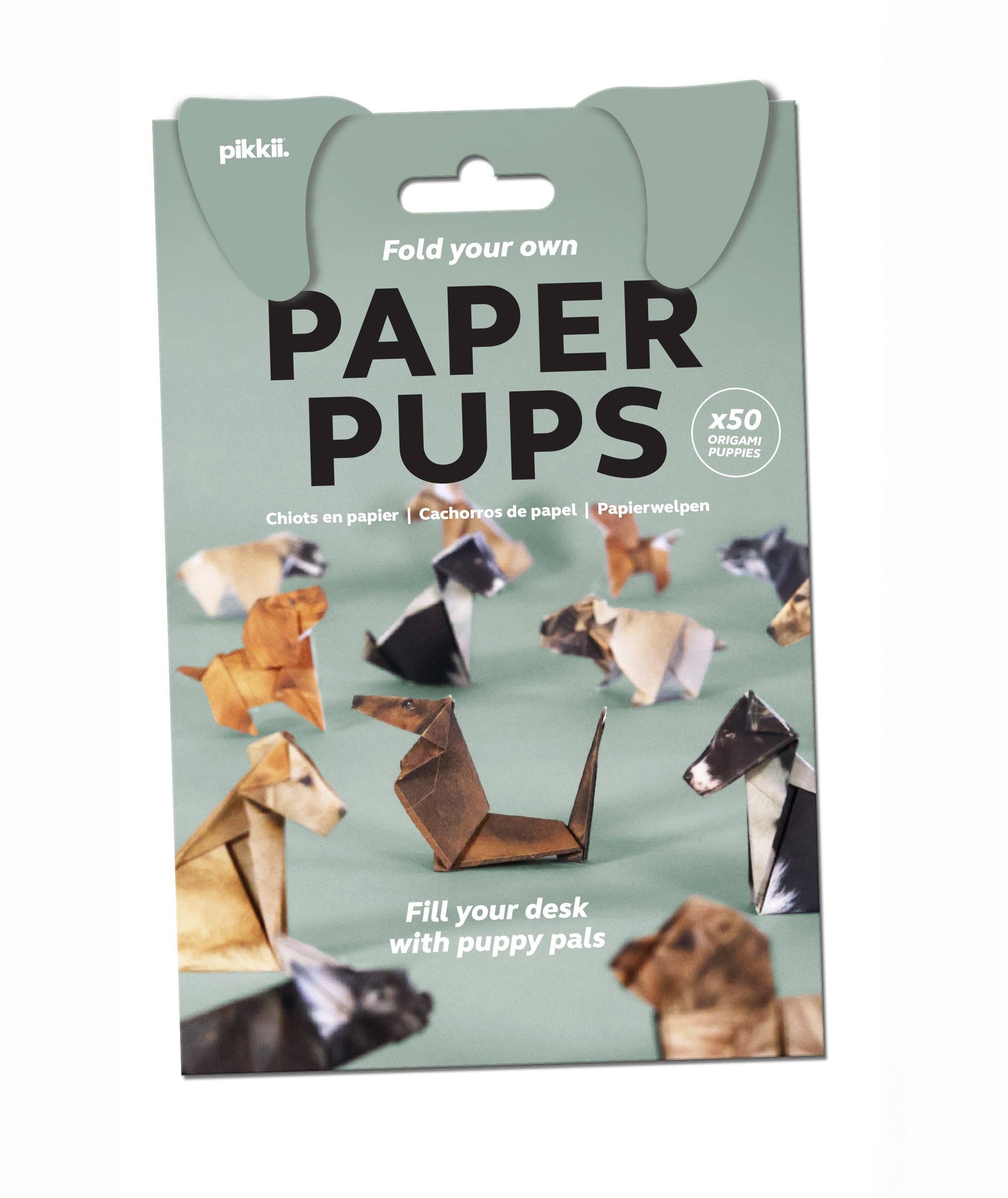 Paper Pups | Perfect For Dog Lovers | Cute DIY Origami Kit | Buy Online from The Home Crafters