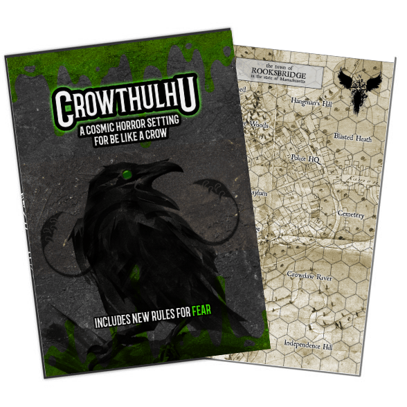 Crowthulhu - a Cosmic Horror Setting for Be Like a Crow (Zine) | Buy Online from The Home Crafters