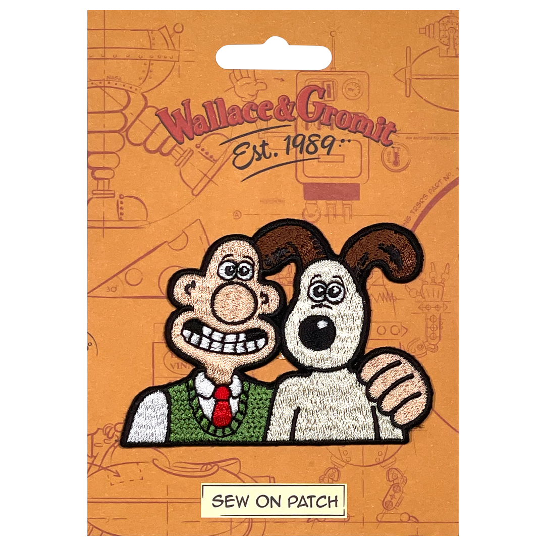 Wallace and Gromit Sew On Patch