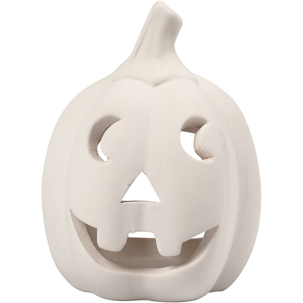 9cm Jack O'Lantern Pumpkin Tea Light Candle Holder - each | Buy Online from The Home Crafters