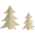 Made of Wood 3D Christmas Trees: 2pc