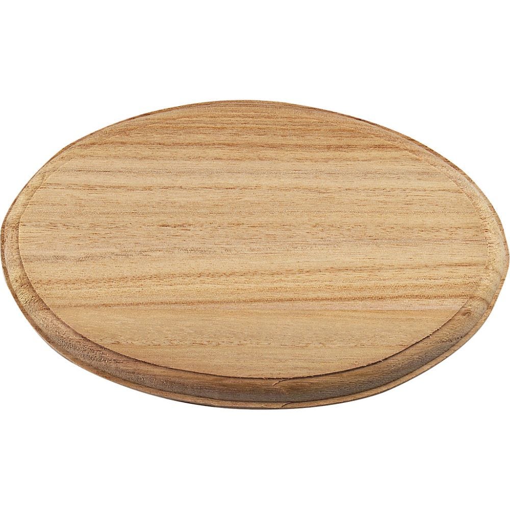 Oval Wooden Door Sign Blank - 21.5cm x 14cm | Buy Online from The Home Crafters