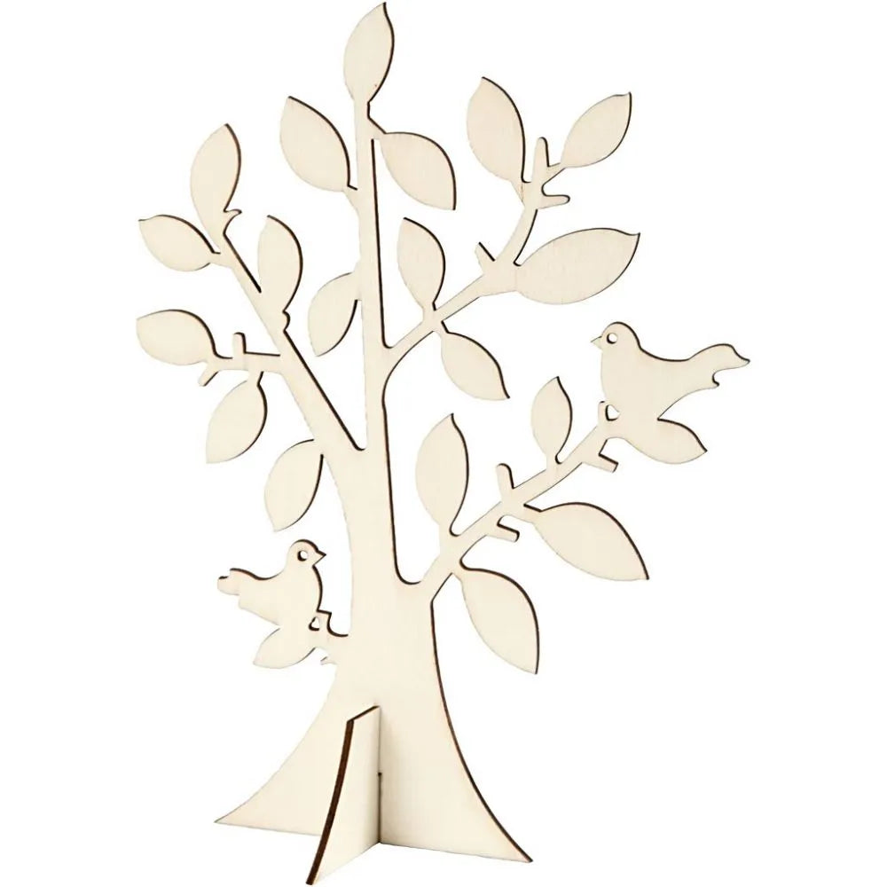 Freestanding Wooden Ply Tree Shape