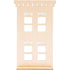 Christmas Woodcraft Decoration Set - Historical Houses | Buy Online from The Home Crafters