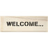 Light Wood Sign Blank - 30cm x 10cm | Buy Online from The Home Crafters