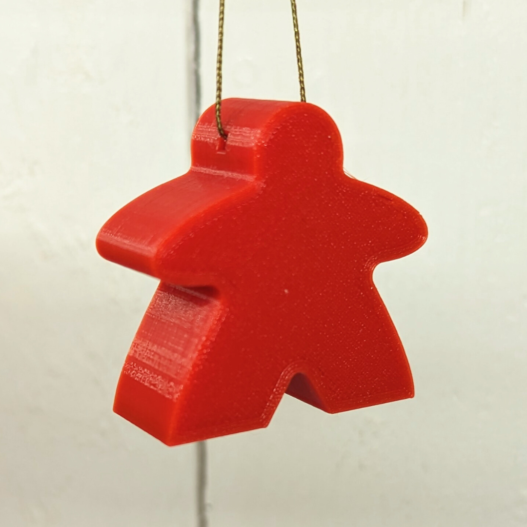 City 17 3d Printed Hanging Decorations - Meeple