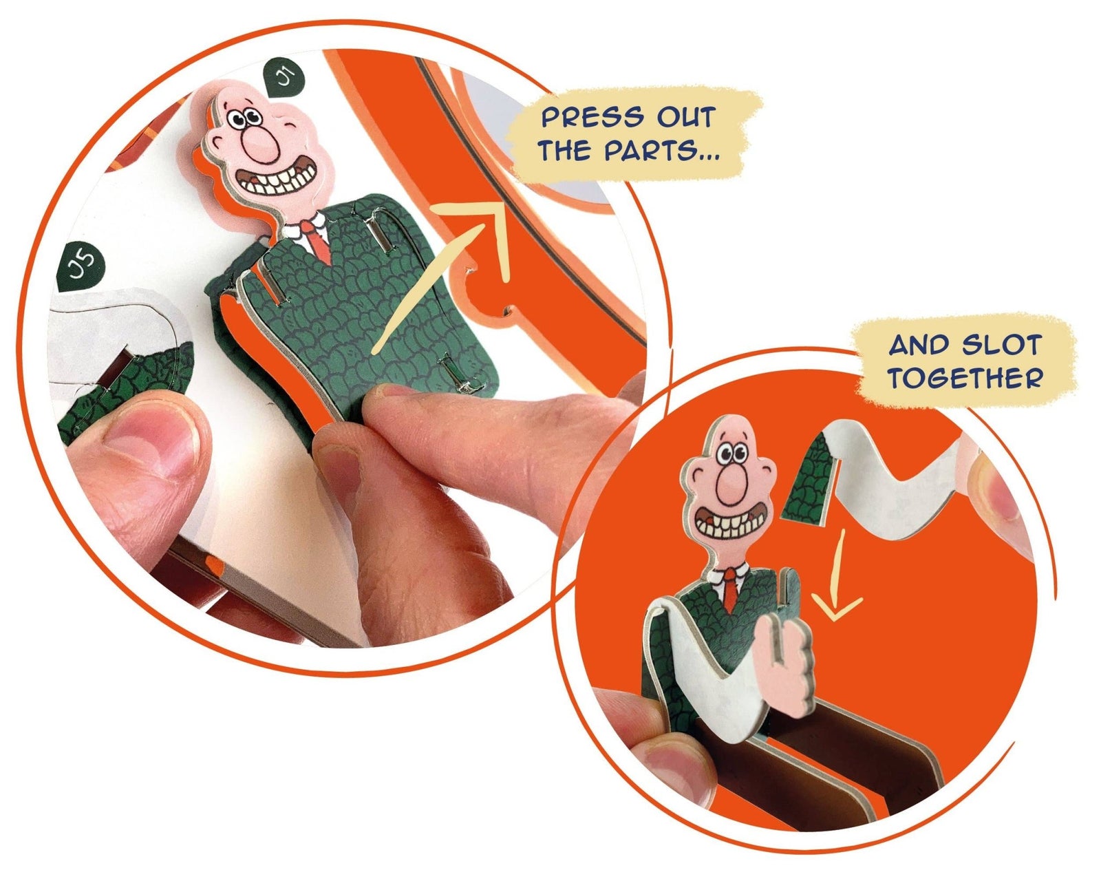 Build Your Own Wallace & Gromit Rocket - Eco - Friendly Kit | Buy Online from The Home Crafters