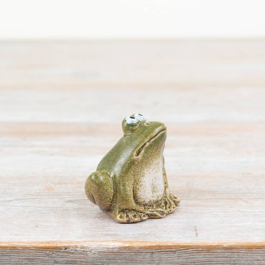 Sitting Frog Figurine Ornament – 6.8cm