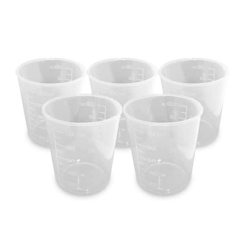 Green Stuff World: Disposable Measuring Cups 100ml - 5pc | Buy Online from The Home Crafters