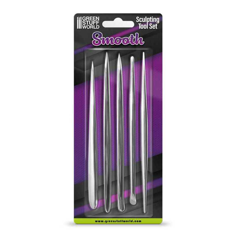 Green Stuff World: Smooth Sculpting Tools Set - 5pc | Buy Online from The Home Crafters