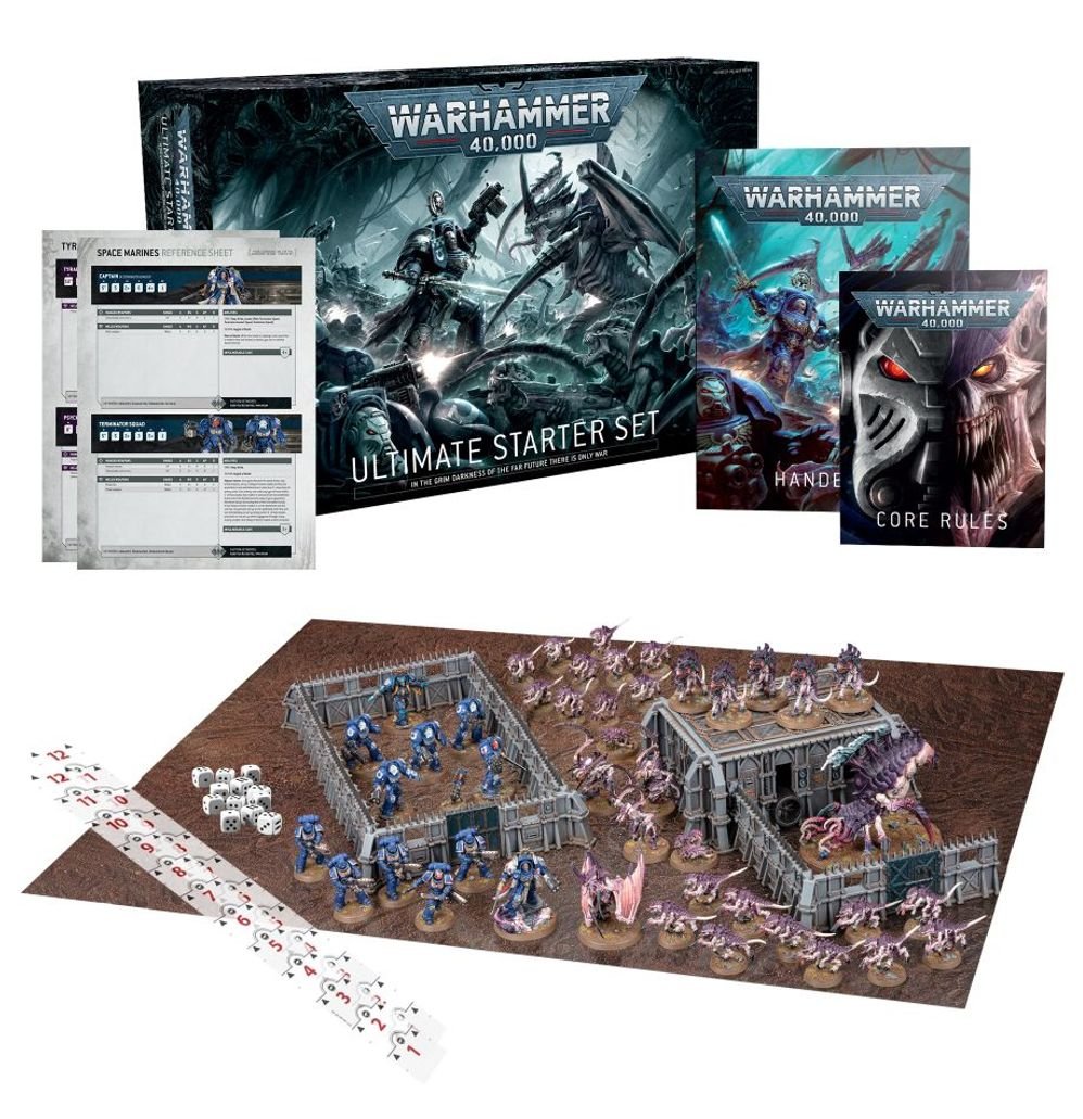 Start Here: Warhammer 40k Ultimate Starter Set | Buy Online from The Home Crafters