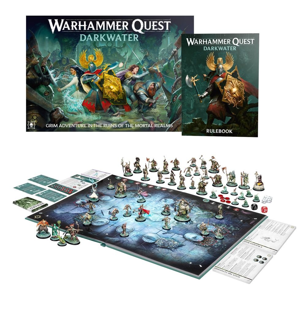 Warhammer Quest: Darkwater (English) | Buy Online from The Home Crafters