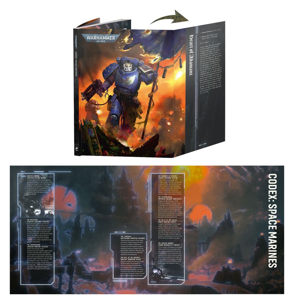 Command Pack: Space Marines (Engish)