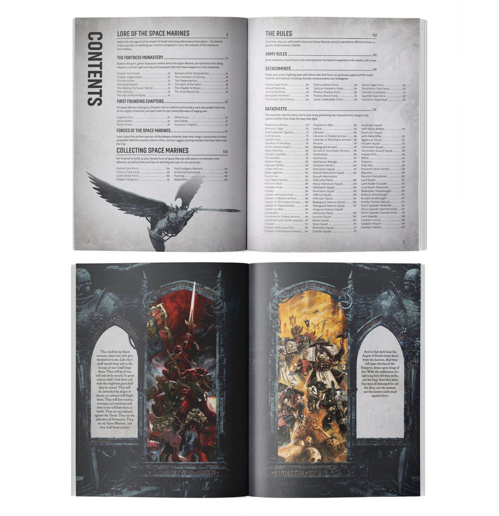 Command Pack: Space Marines (Engish)