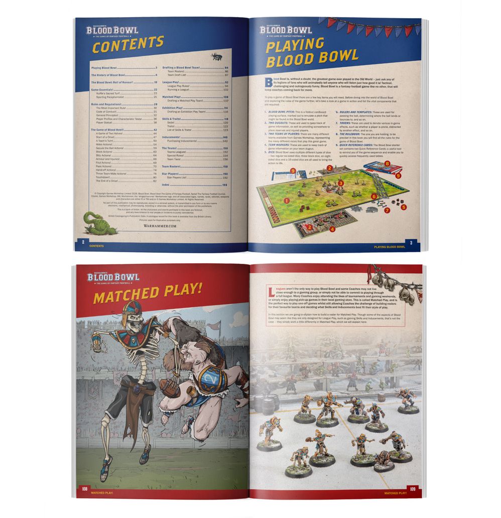 Blood Bowl: Official Rule Book (3rd Ed) | Buy Online from The Home Crafters