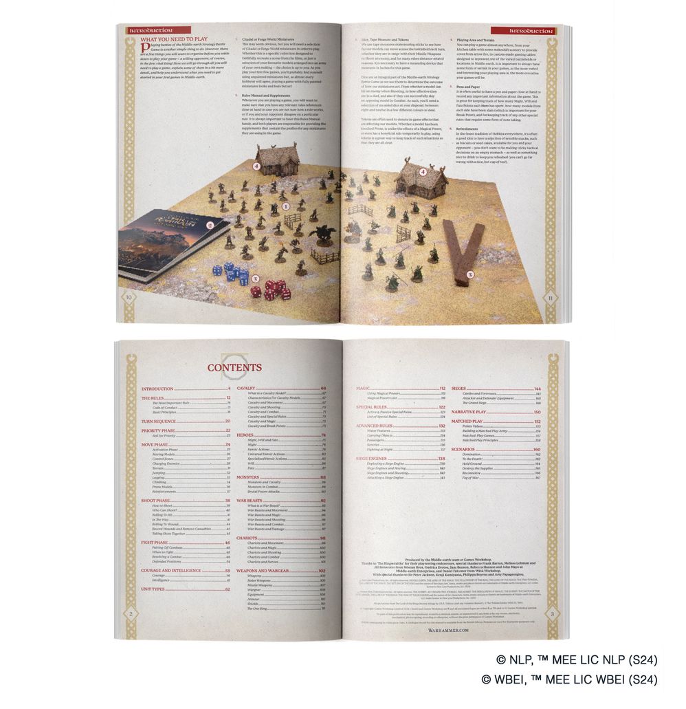 Middle-Earth Strategy Battle Game: Rules Manual (hardback)