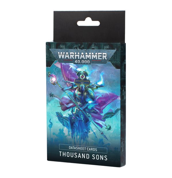 Datasheet Cards: Thousand Sons (English) | Buy Online from The Home Crafters