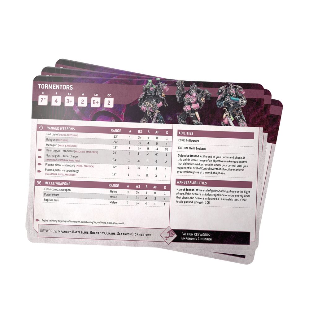 Datasheet Cards:Emperors Children (Eng)