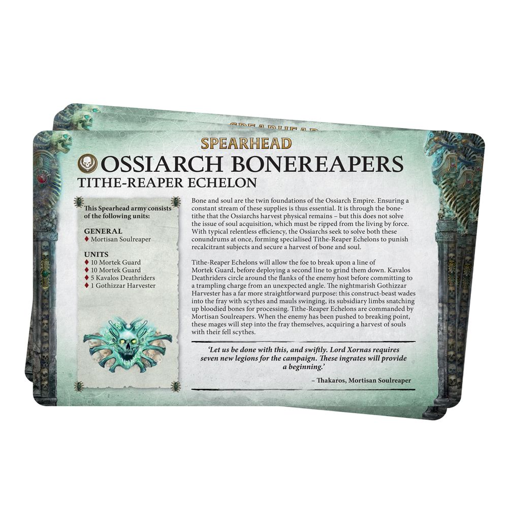 AoS Faction Pack: Ossiarch Bonereapers