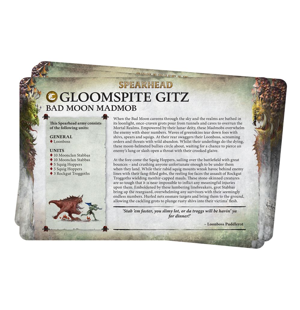 AoS Faction Pack: Gloomspite Gitz