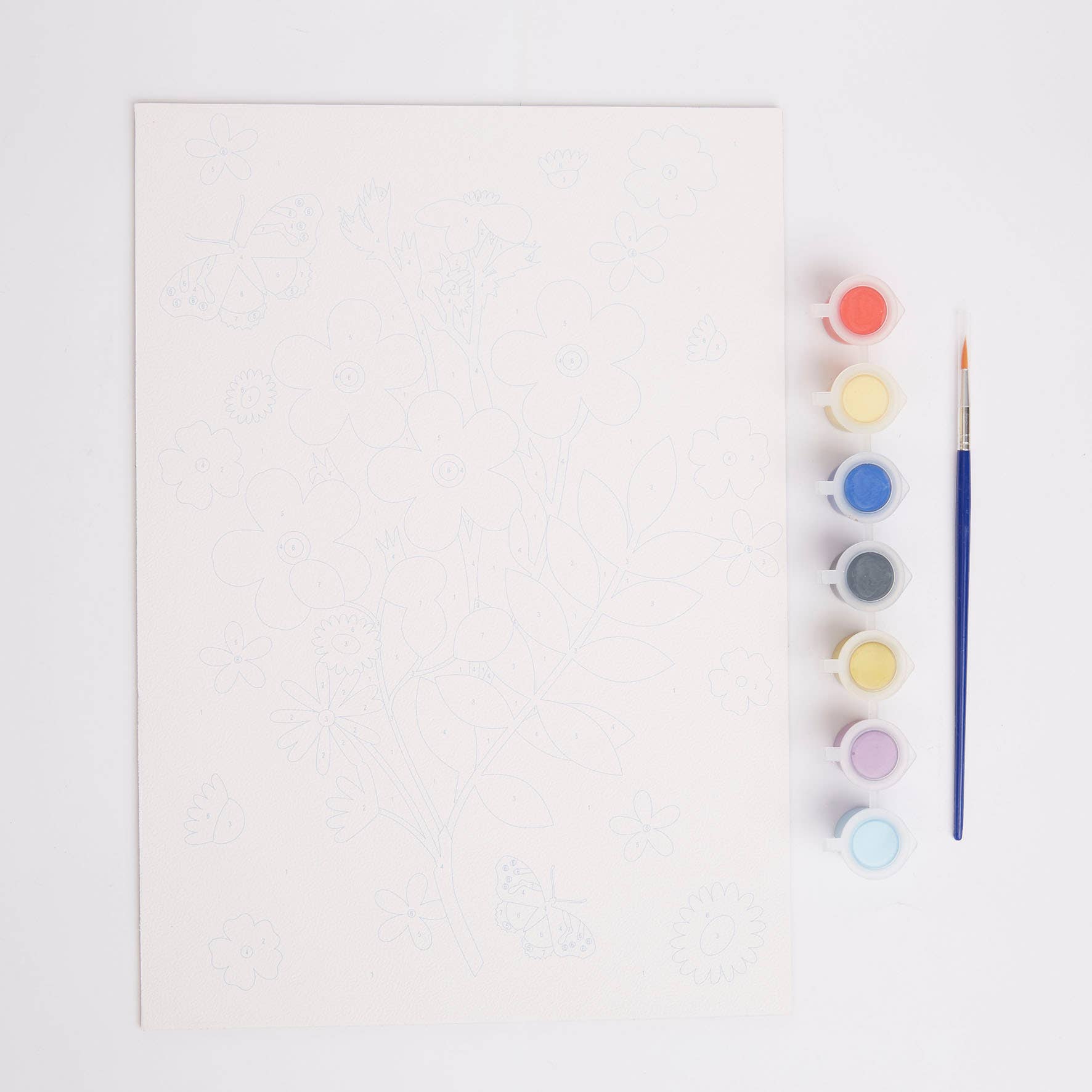 RHS Paint By Numbers For Kids: Flowers | Buy Online from The Home Crafters
