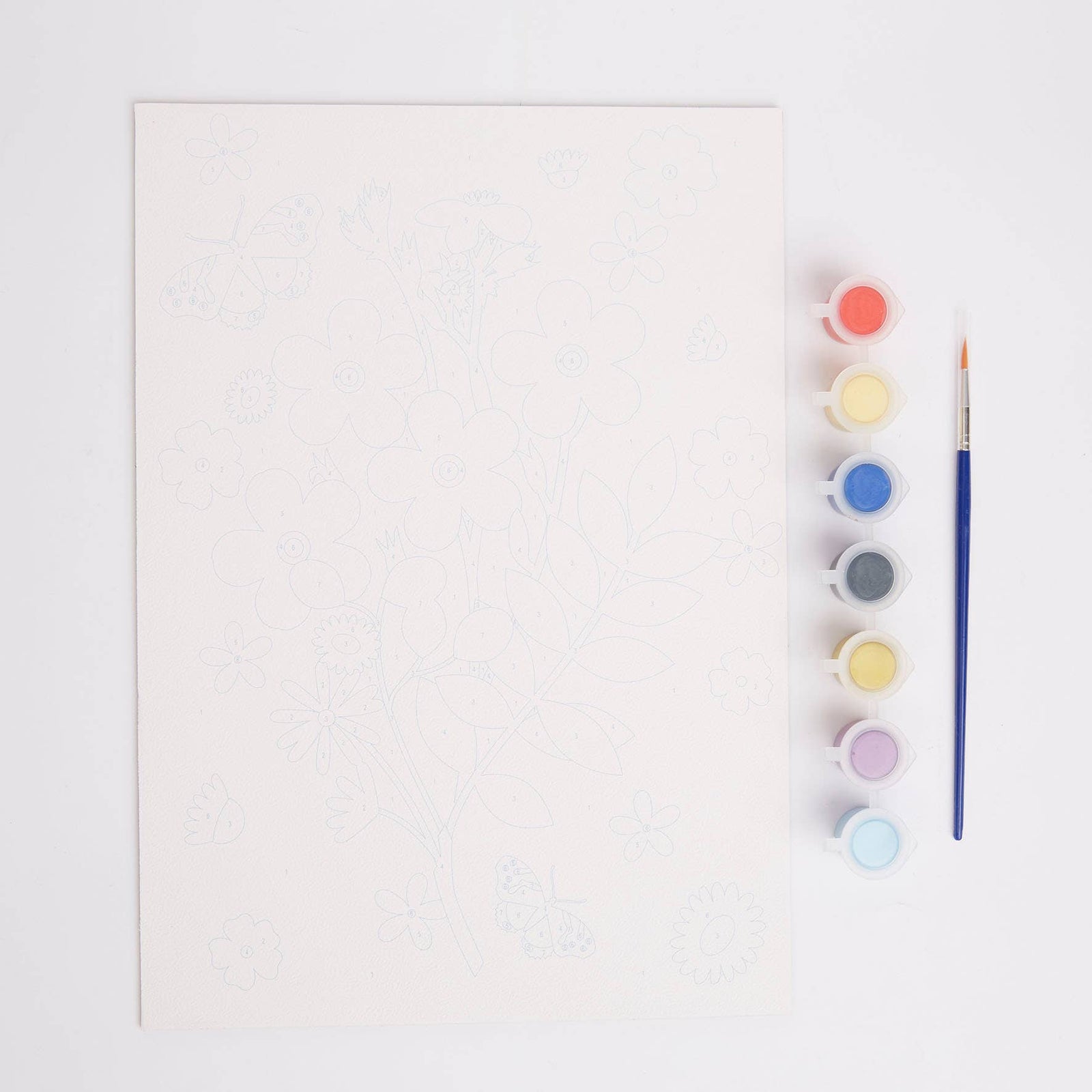 RHS Paint By Numbers For Kids: Flowers | Buy Online from The Home Crafters