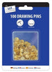 100 Drawing Pins | Buy Online from The Home Crafters