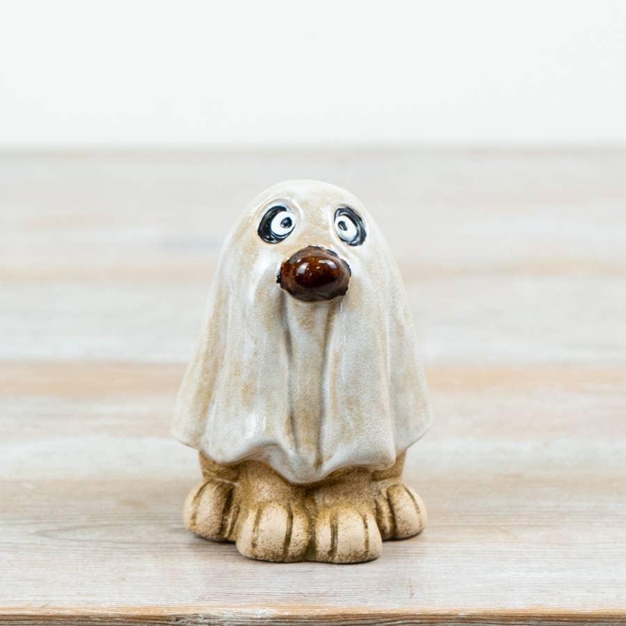Little Lookers Ghost Dog Halloween Ornament – 10.3cm