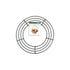 Deco Mesh Coated Wire Wreath Frame Ring