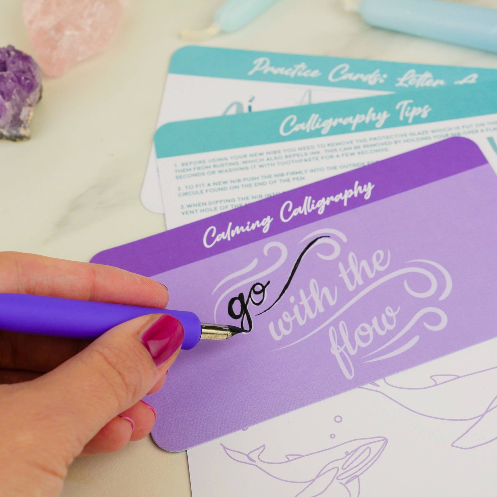 Calming Calligraphy | Buy Online from The Home Crafters