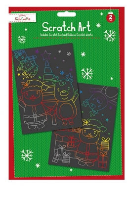 Chritsmas Scratch Art Set