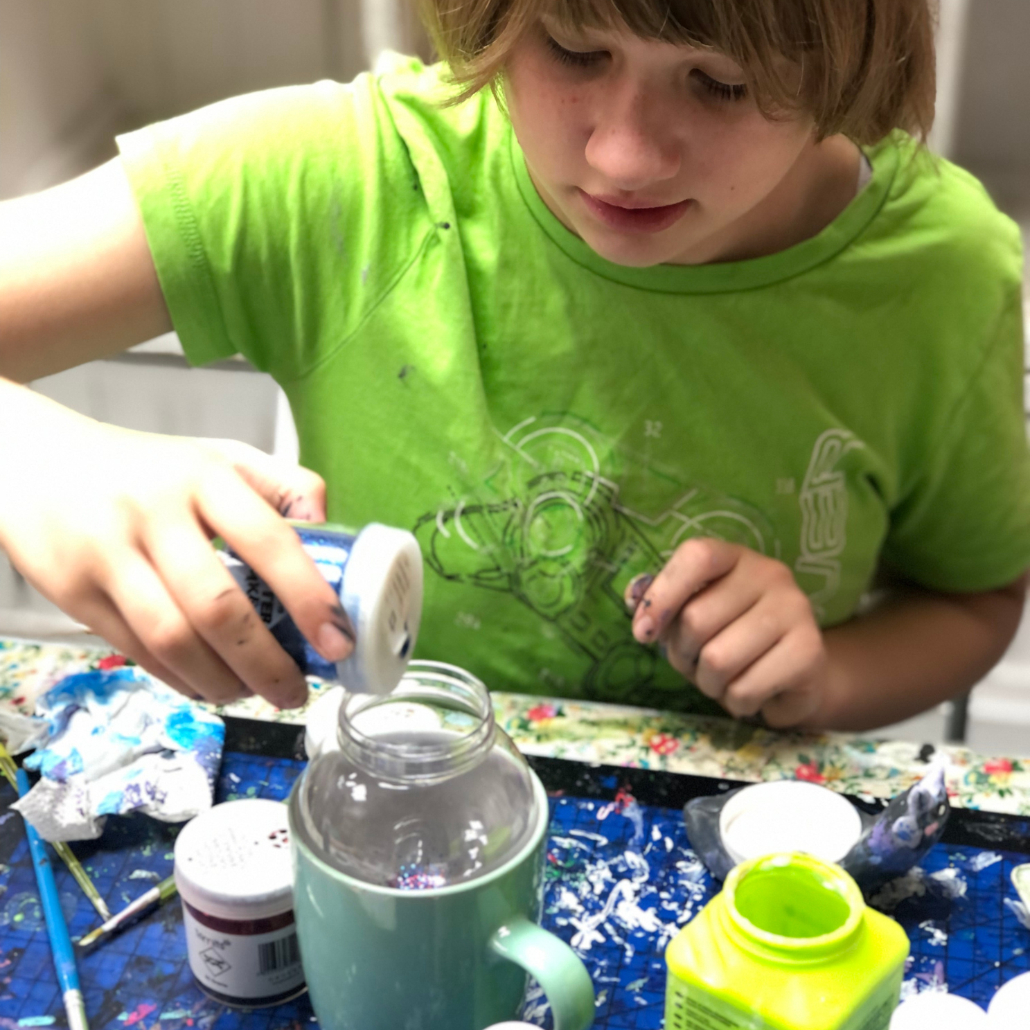 Kids Craft Workshops: Snail Snow Globe - Monday 3rd August