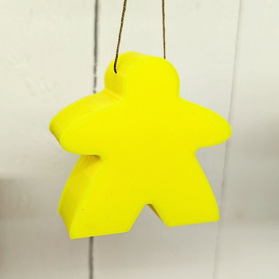 City 17 3d Printed Hanging Decorations - Meeple