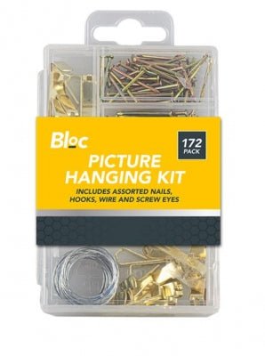 172 pc Picture Hanging Kit | Buy Online from The Home Crafters