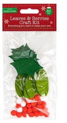 Felt Leaves & Berries Craft Kit | Buy Online from The Home Crafters