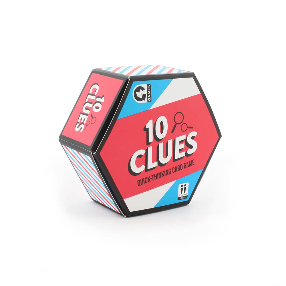 Hexagon Pocket Card Game - 10 Clues | Buy Online from The Home Crafters