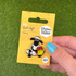 Shaun the Sheep with Present Pin Badge