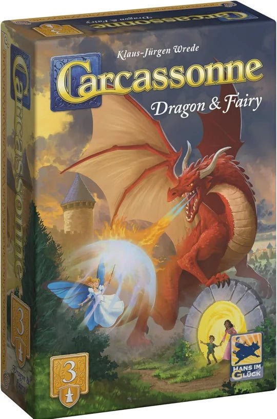 Carcassonne: Dragon & Fairy (Exp. 3 2025) | Buy Online from The Home Crafters
