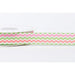 Ribbon: Zig - Zag Green - 22mm (per metre) | Buy Online from The Home Crafters