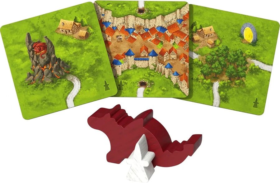 Carcassonne: Dragon & Fairy (Exp. 3 2025) | Buy Online from The Home Crafters