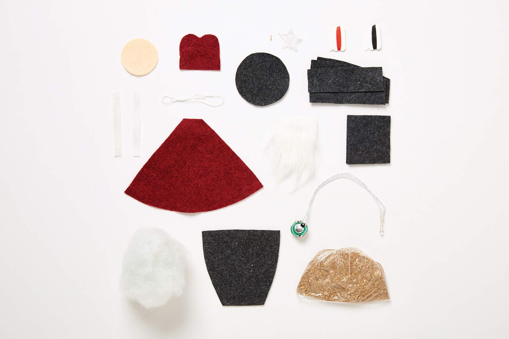 Simply Make Fabric Craft Kit - Light Up Santa | Buy Online from The Home Crafters