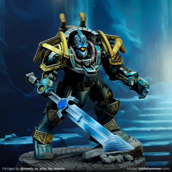 Clockwork Ancient - Space Dwarf golem mech | Buy Online from The Home Crafters