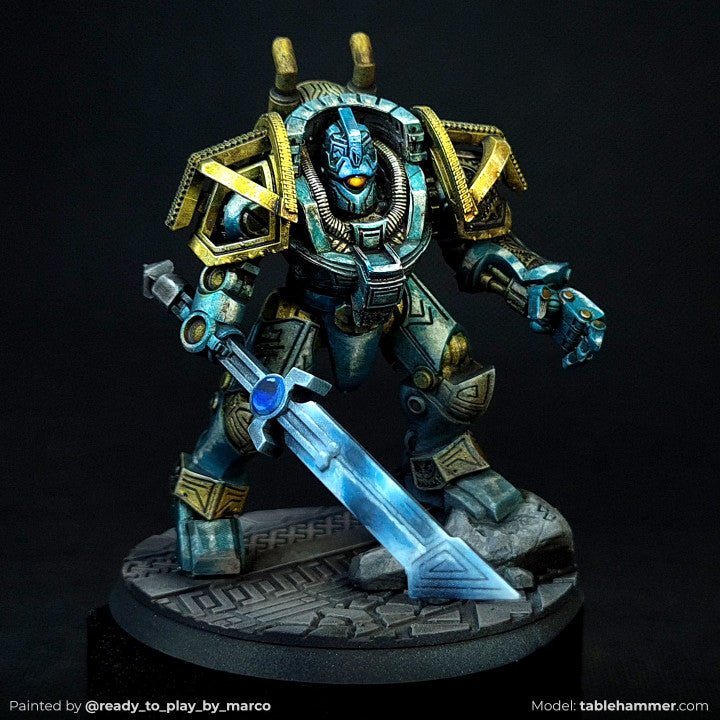 Clockwork Ancient - Space Dwarf golem mech | Buy Online from The Home Crafters