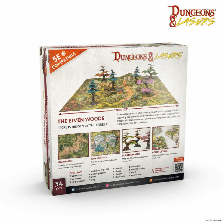 Elven Woods Pack - Dungeons & Lasers