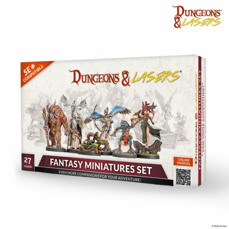 Fantasy Minis Pack - Dungeons & Lasers