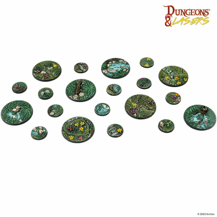 Detailed Bases Pack - Dungeons & Lasers