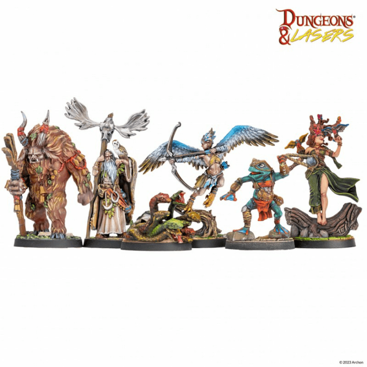 Fantasy Minis Pack - Dungeons & Lasers